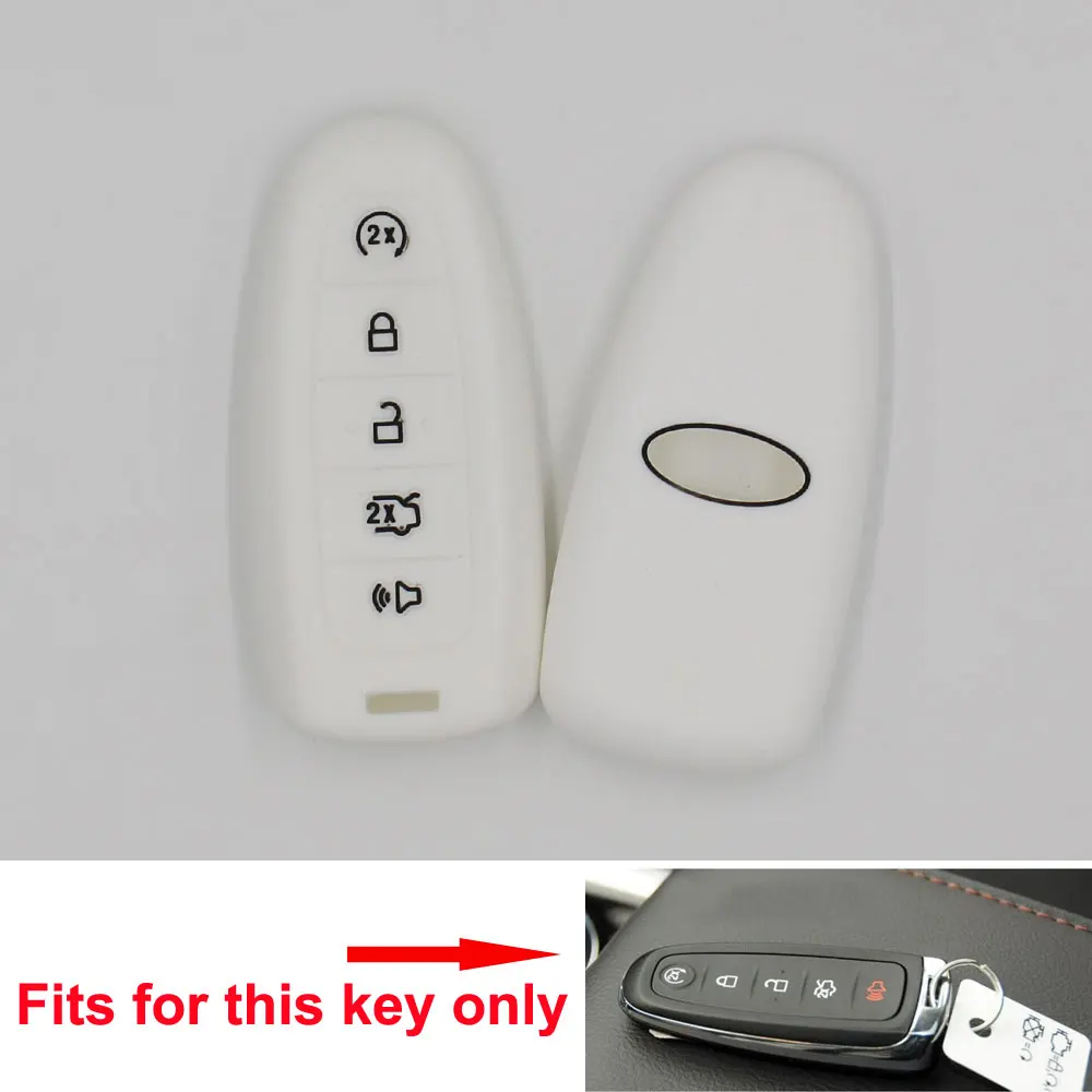 5 кнопочный силиконовый Интеллектуальный Автомобильный ключ дистанционного