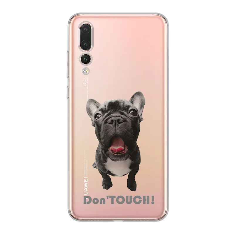 Чехол ciciber с собакой Мопсом бульдогом для huawei P30 P20 P10 P9 P8 Lite Pro Plus P smart, чехлы для телефонов, оболочка, чехол из мягкого ТПУ