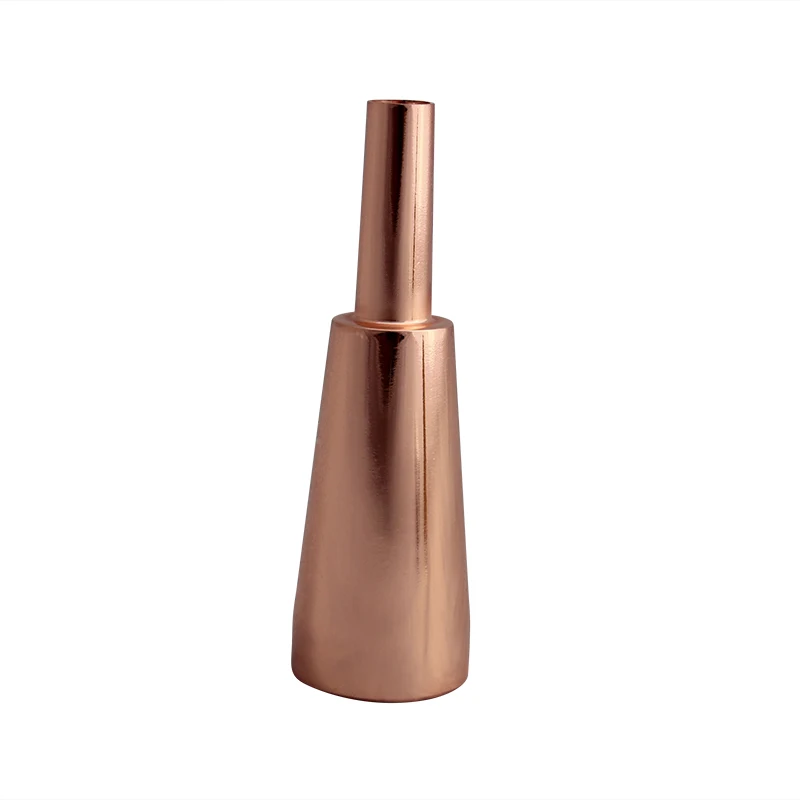 Rose gold 3C Высокое качество посеребренные Позолоченные трубы мундштук для трубы запчасти аксессуары - Цвет: Rose gold 3C