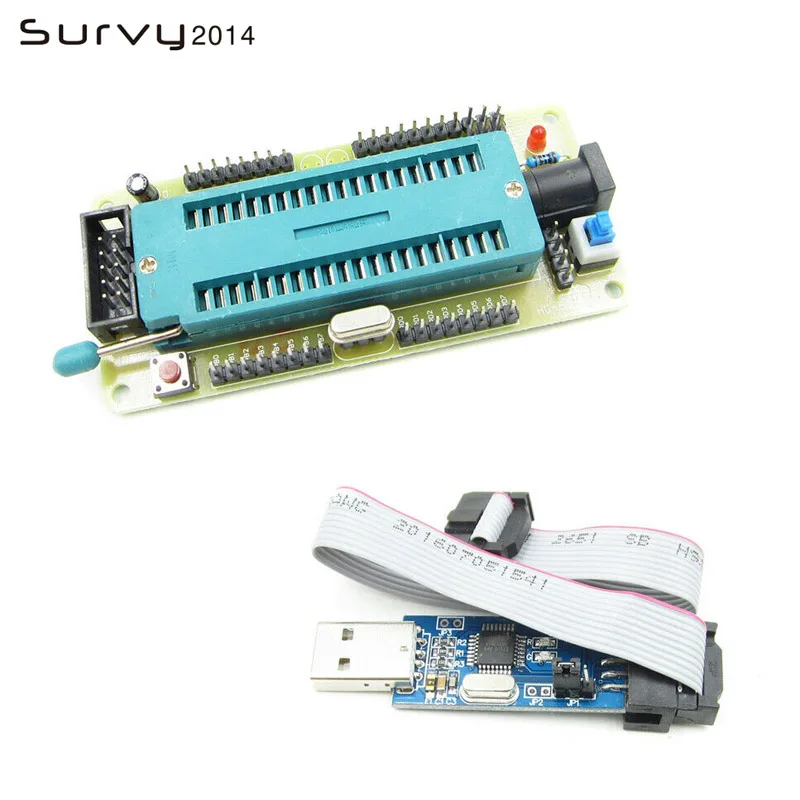 AVR ATMEGA16 минимальная системная плата ATmega32+ USB ISP USBasp программист для ATMEL