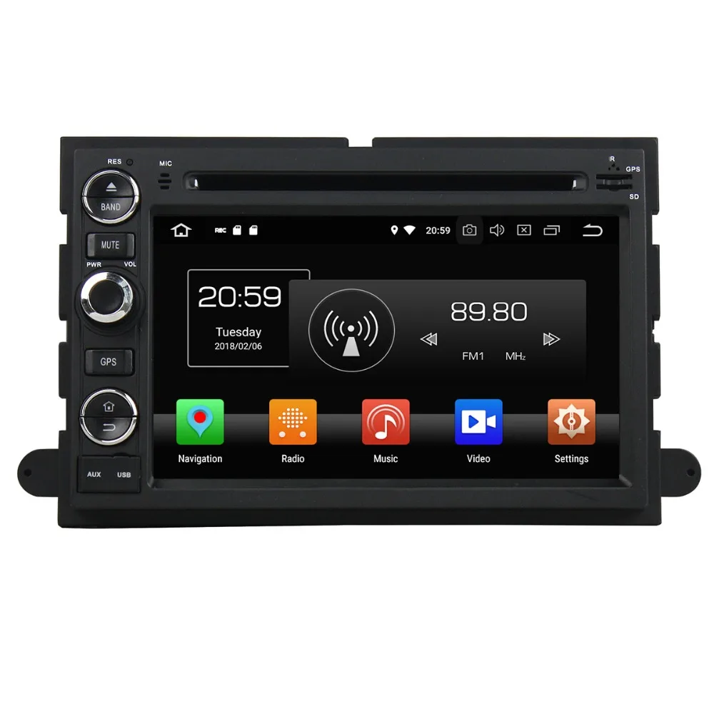 Автомобильный DVD плеер на Android 8 0 7 1 автомобильный GPS навигатор радио для Ford F150 DISPATCH
