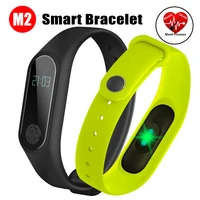 newest smart bracelet m2 waterproof band heart rate monitor bluetooth smart bracelet sleep fitness tracker pedometer wristb