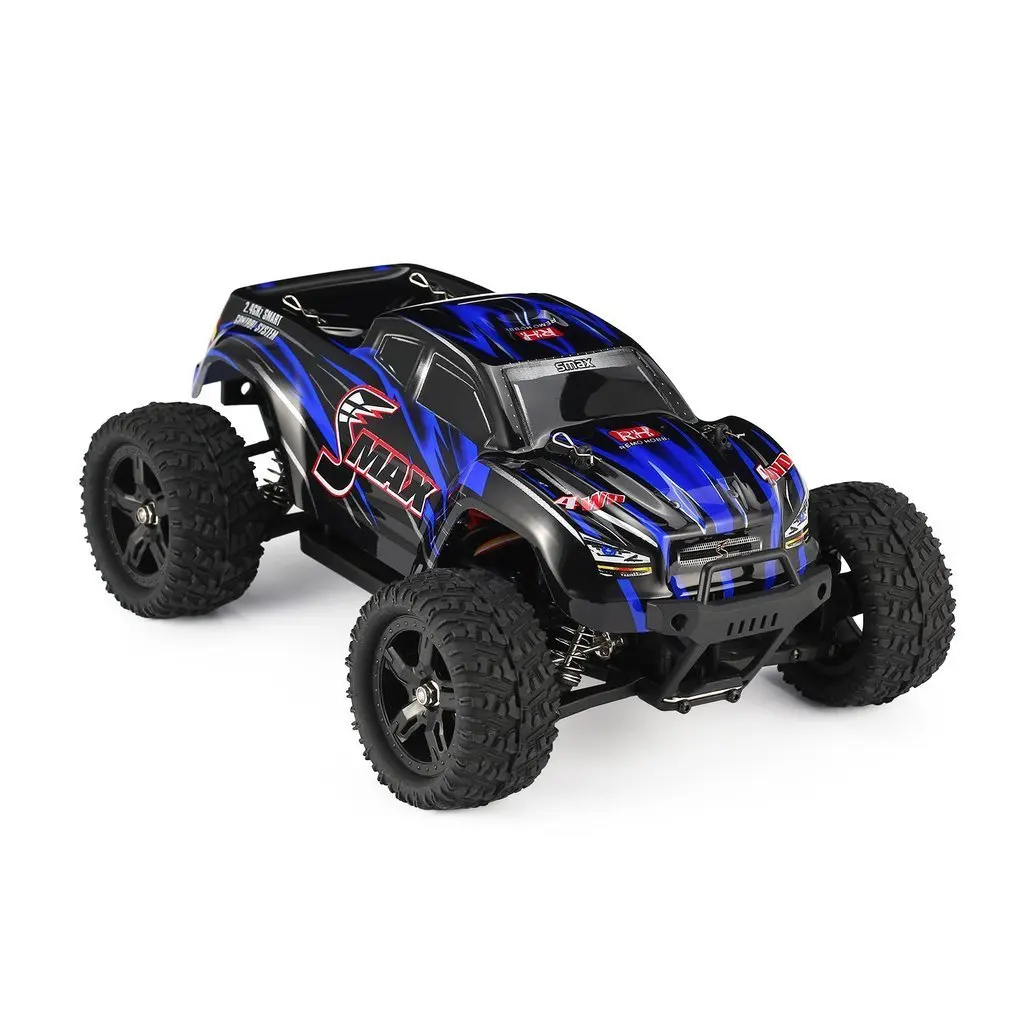 REMO 1631 1/16 Масштаб 2,4 г 40 км/ч высокая скорость 4WD матовый внедорожный грузовик большие колеса Bigfoot SMAX RC автомобиль дистанционного управления детский подарок