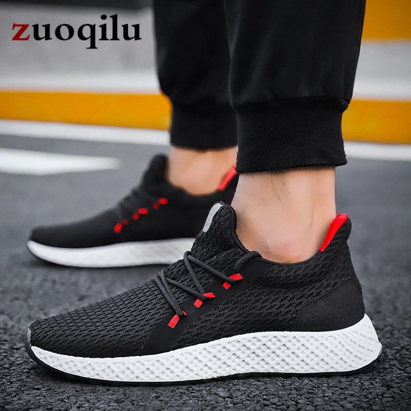 2020 New Mesh Men Casual Shoes Lac-up Lightweight Comfortable Breathable Walking Sneakers Tenis Feminino Zapatos | Обувь