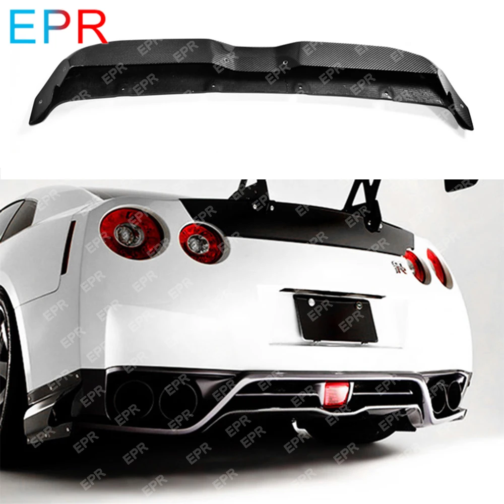 Для Nissan GTR R35 (2011 2018) Ver Varis задний рассеиватель из углеродного волокна комплект