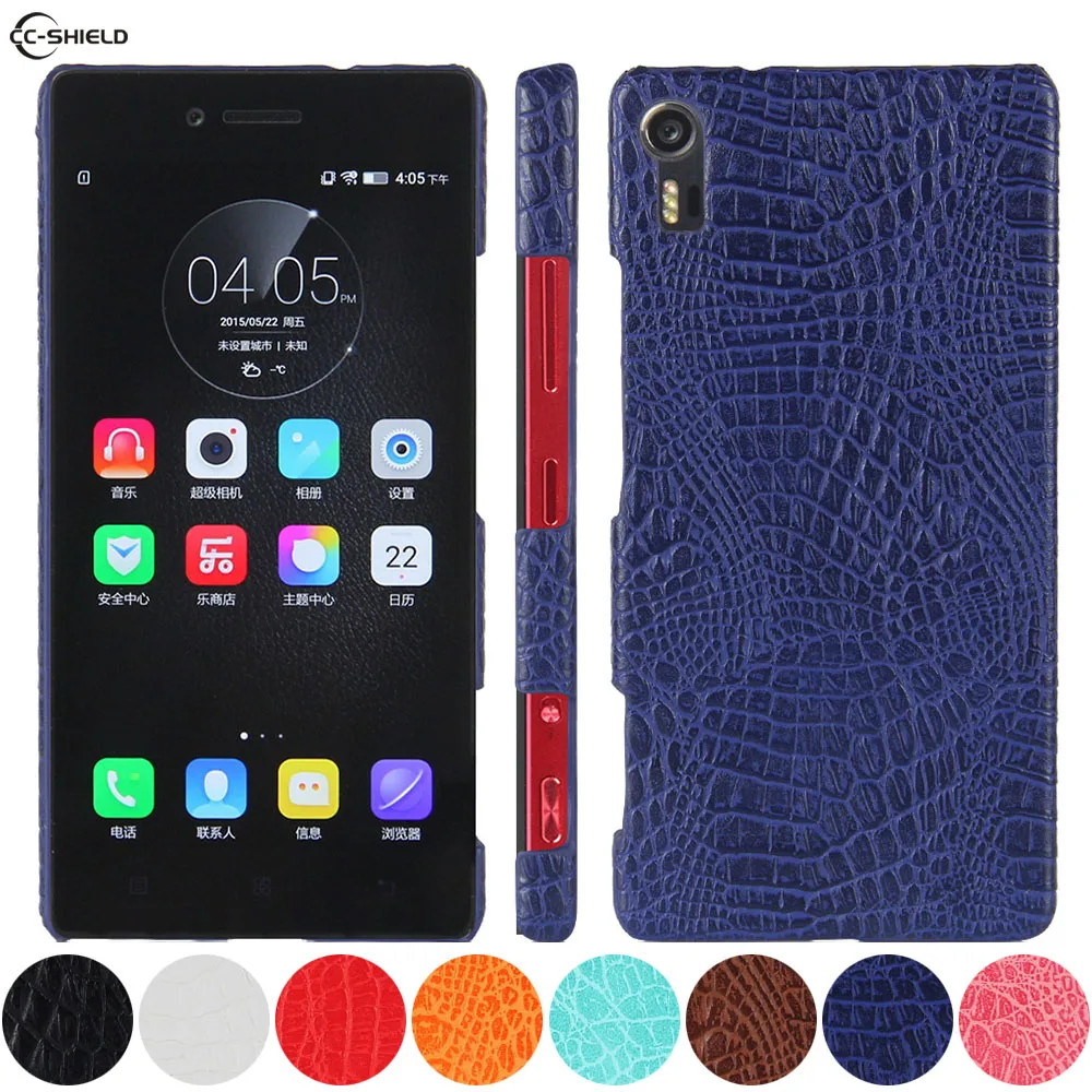 Кожаный чехол бампер для lenovo Z90a40 VIBE Shot Z90 VibeShot Жесткий Чехол рамка Max Z 90 90a40| |