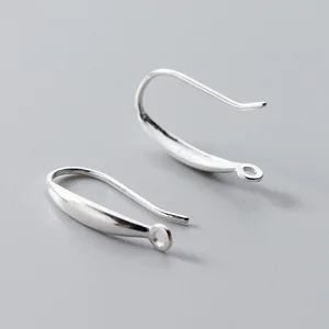 Застежки для сережек ручной работы из серебра 100% пробы, 2 шт.лот