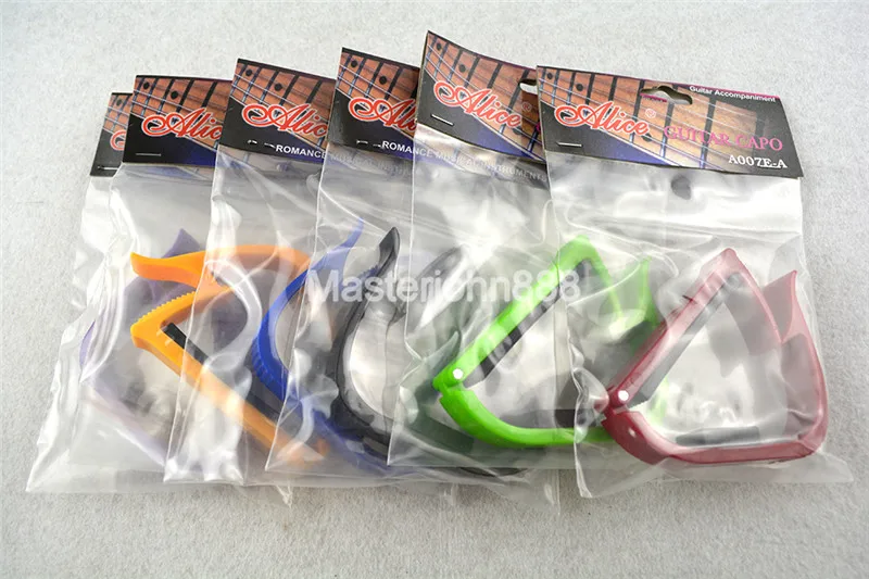 Пластиковый каподастр Alice с зажимом резиновая подкладка зажим для клавиш