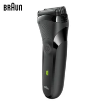 braun electric shaver trimmer floating head electric razor whole body washing shaving product for men safety shaver 301s300s
