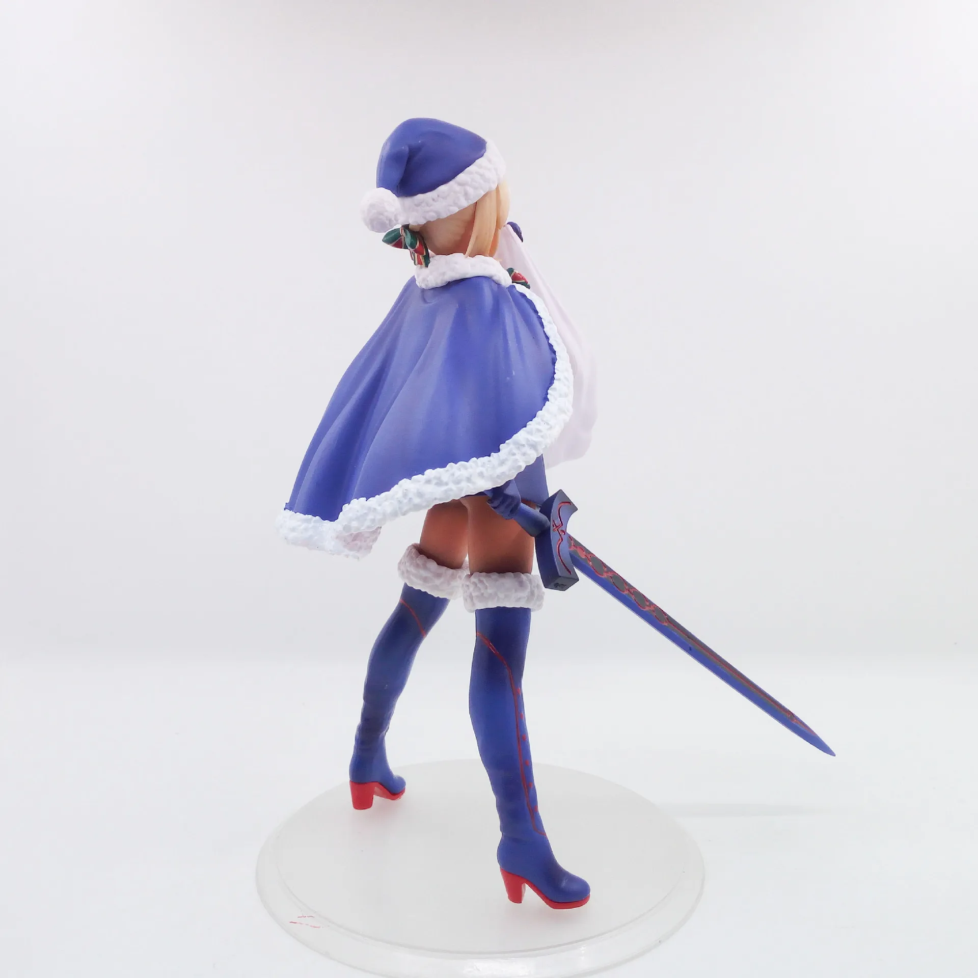 23 см Новинка, лидер продаж, аниме Fate/stay Night Grand Order Saber Arturia Pendragon, Рождественская ПВХ фигурка, коллекция моделей, Подарочная кукла