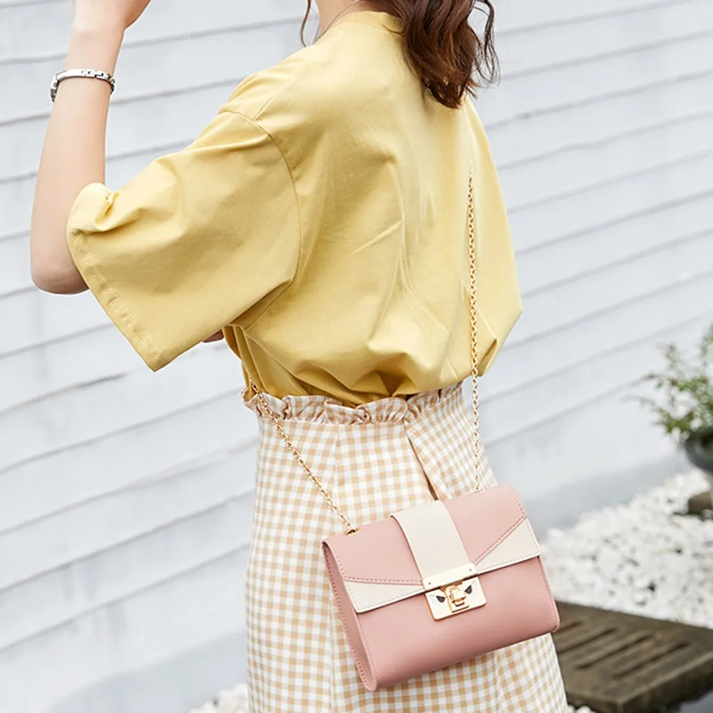 2019 Новая модная женская сумка на плечо кошелек с надписью мессенджер для