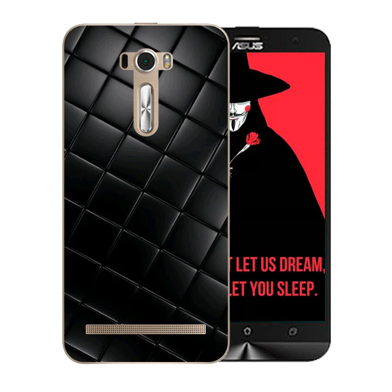 Phone Case Soft TPU for Asus ZenFone 2 Laser ZE550KL 5.5 inch Colorful Pattern Zenfone Ze551kl Z00LD Back Cover |