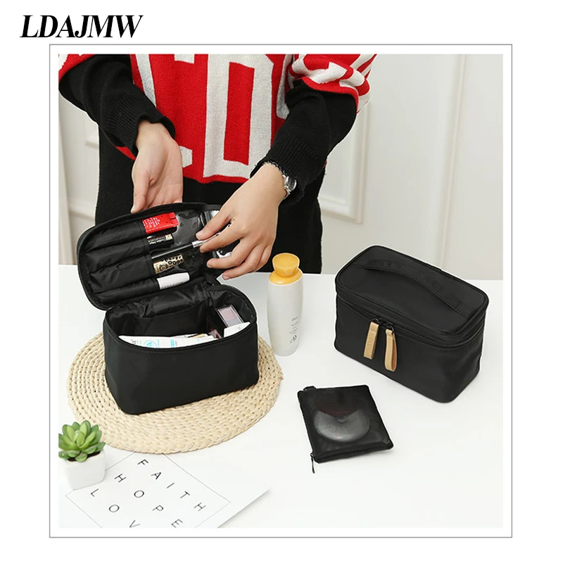 LDAJMW оригинальная модная вместительная портативная косметичка для кистей