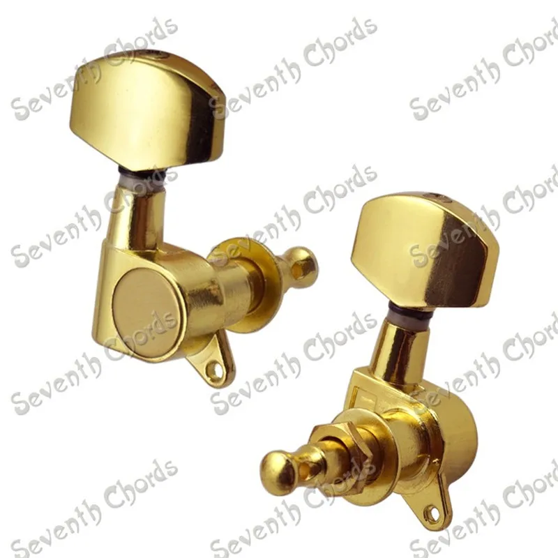 Набор золотых насадок для тюнинга гитары акустической электрогитары|tuner machine