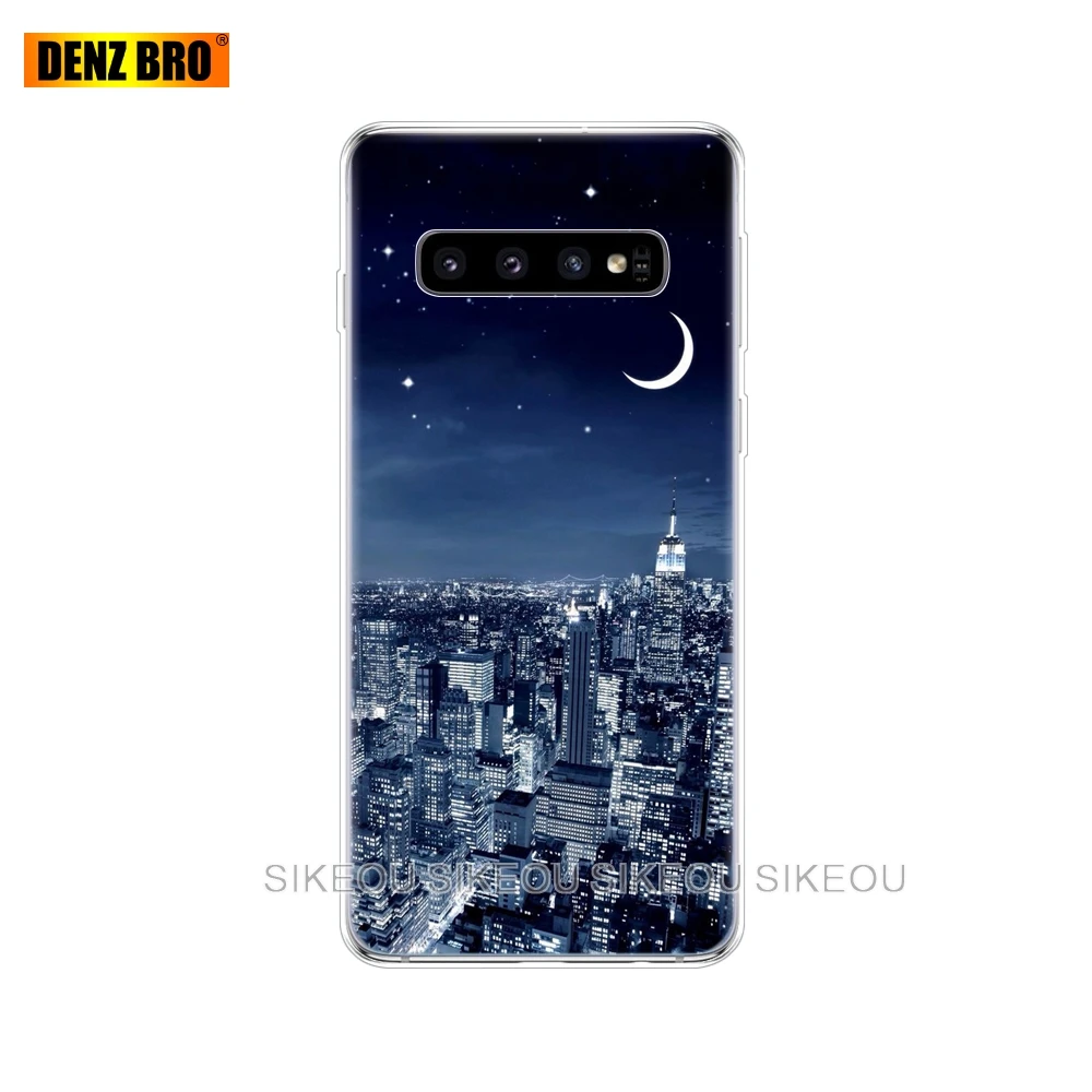 34745 Для samsung Galaxy S10 чехол S10Plus силиконовый чехол ТПУ чехол для телефона S10 E чехол на samsung S10 плюс G975F S 10 SM-G973F чехол - Цвет: 34745