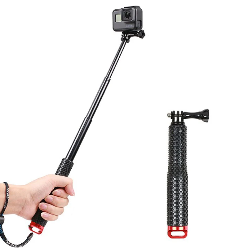 Легкий 19 дюймовый монопод для камеры Go Pro селфи Палка GoPro Hero 7 6 8 Osmo