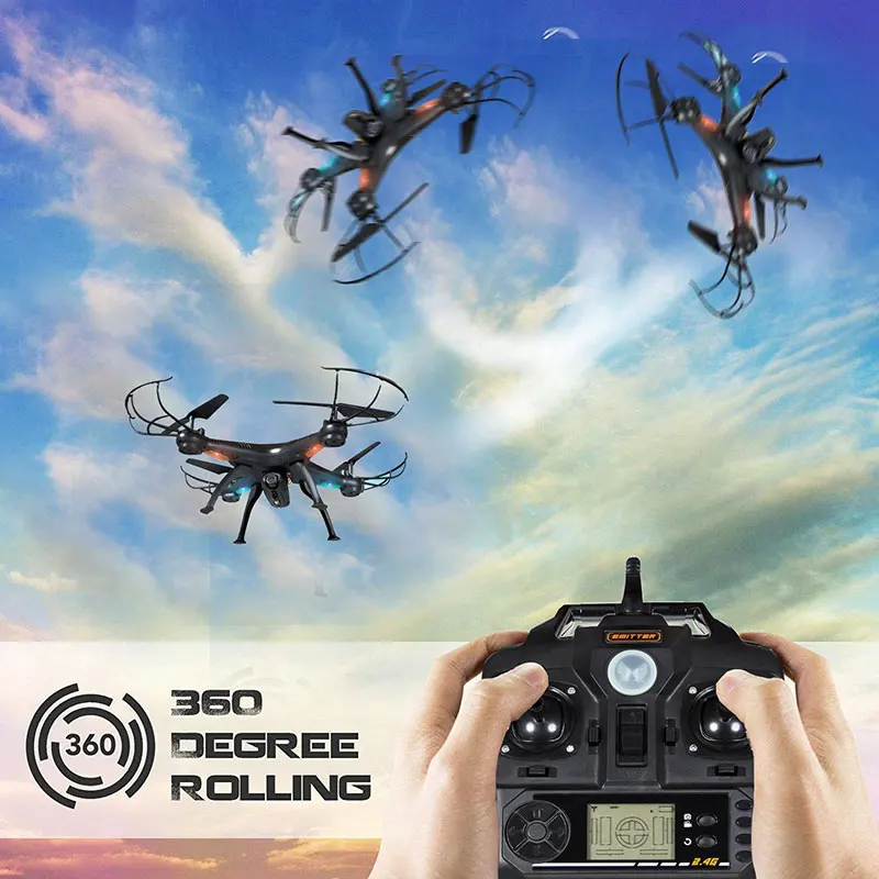 RC Quadcopter Z9 Wifi drone 4CH Helicopter Headless Mode One Key Return HD Camera with WiFi FPV remote control |
