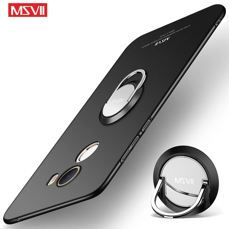 Чехол Mix 2 S 3 с кольцом для пальцев MSVII Тонкий матовый чехол Xiaomi Mi Держатель Жесткий