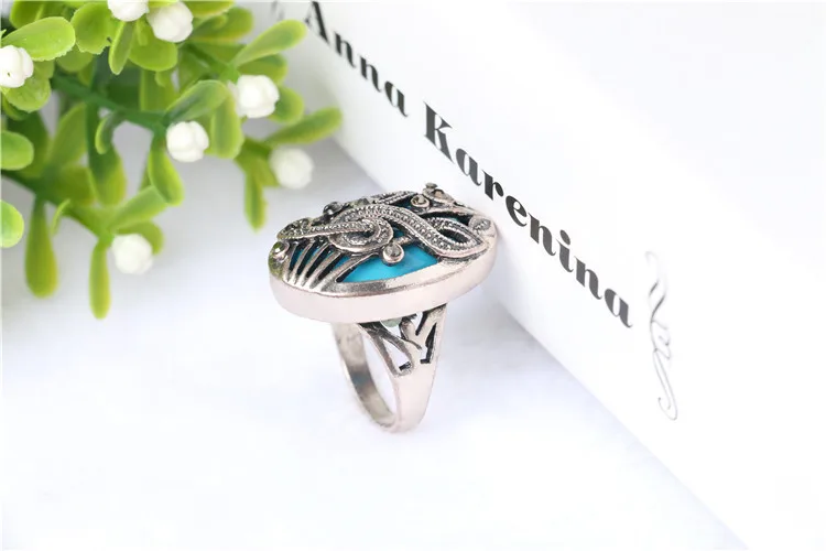 Женское украшение в стиле панк Тибетский Стиль модная пустая Упаковка из сплава