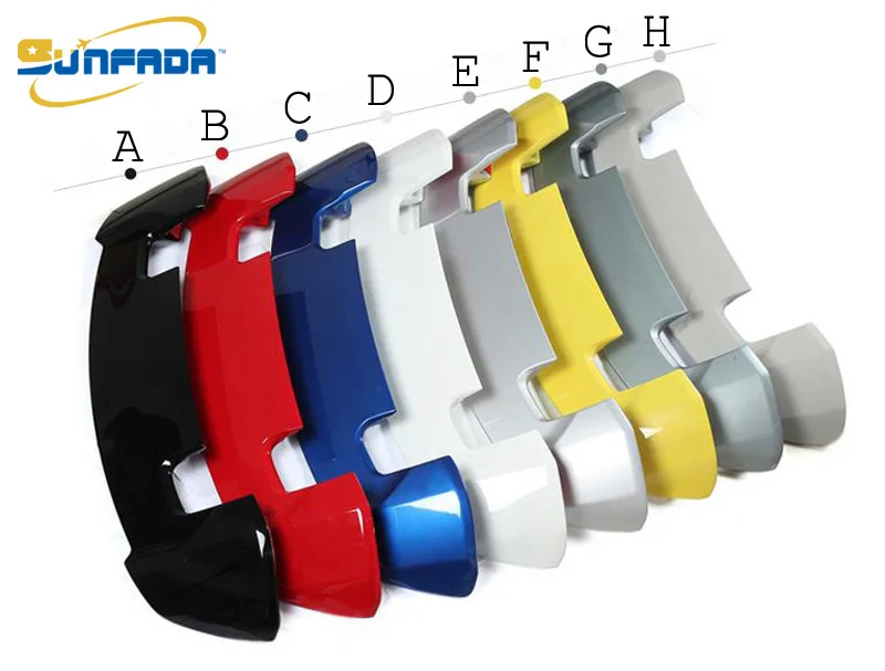 SUNFADA Бесплатная Пробивка ABS автомобильное заднее крыло праймер цвет задний