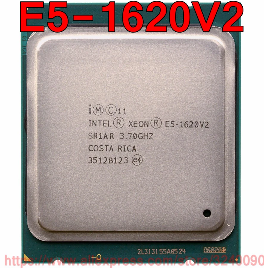 Процессор Intel ЦП Xeon E5 1620V2 SR1AR 3 7 ГГц 4 ядра 10M LGA2011 1620 V2|xeon cpu|intel xeon cpuintel |