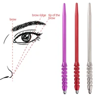 3d microblading manual pen 20pcs 5 round needles for semi permanent makeup used tattoo eyebrow embroidery operation
