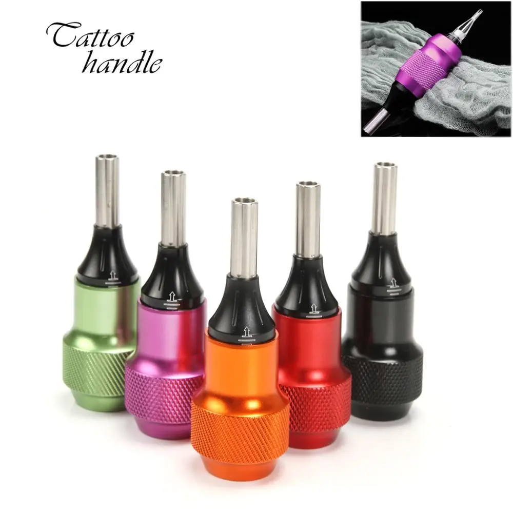 

Anmas Rucci Top Quality 30mm Aluminum Alloy Grip Tube Hawk Needle Cartridge Tattoo Grip Tattoo Tube For Cartridges Needles