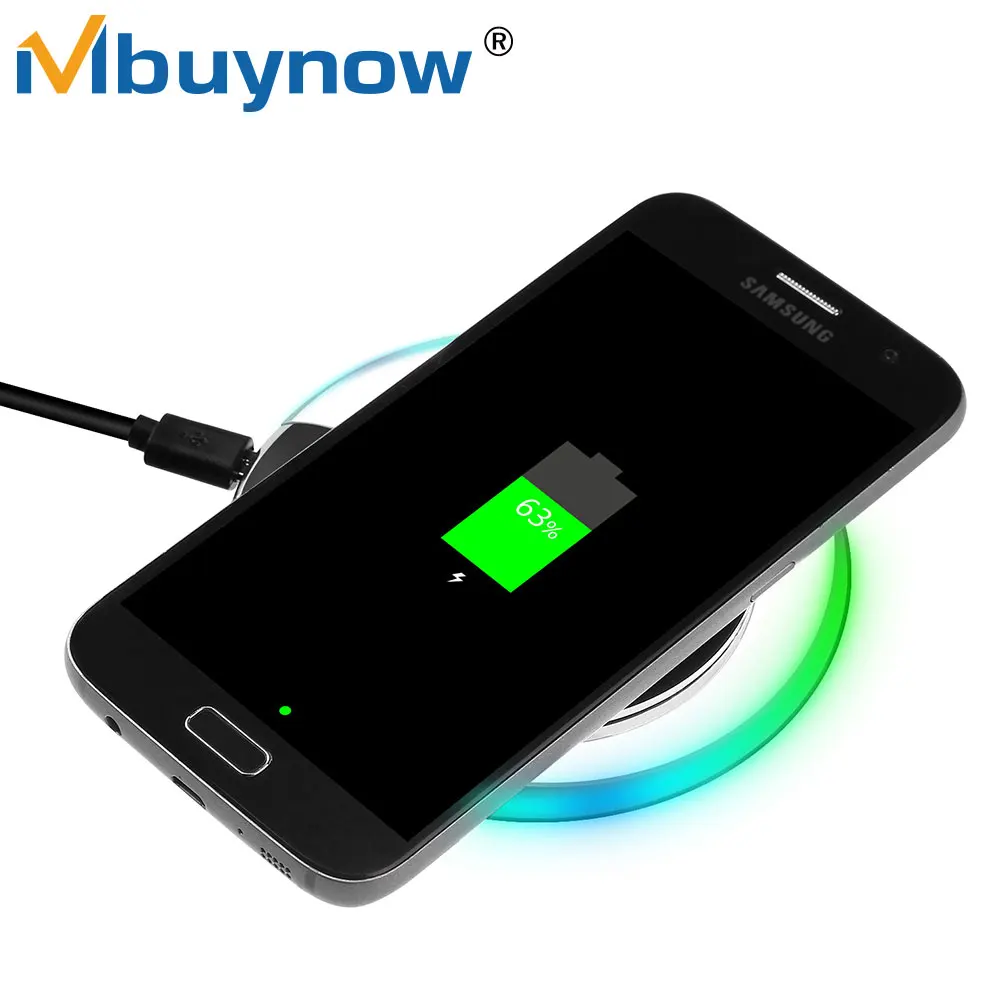 QI Беспроводной Зарядное устройство Quick Charge зарядки телефона Стенд Подставка для
