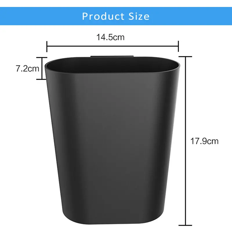 OVERE NEW 1PC Car Trash Bin Portable Rubbish Can For Honda Civic Accord Fit CRV Subaru Impreza Forester XV Nissan Qashqai Juke | Автомобили