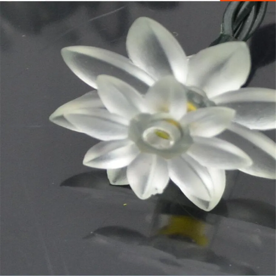 Гирлянда в виде цветов лотоса 10 м 100 светодиодов|decorative hanging light|decorative architectural