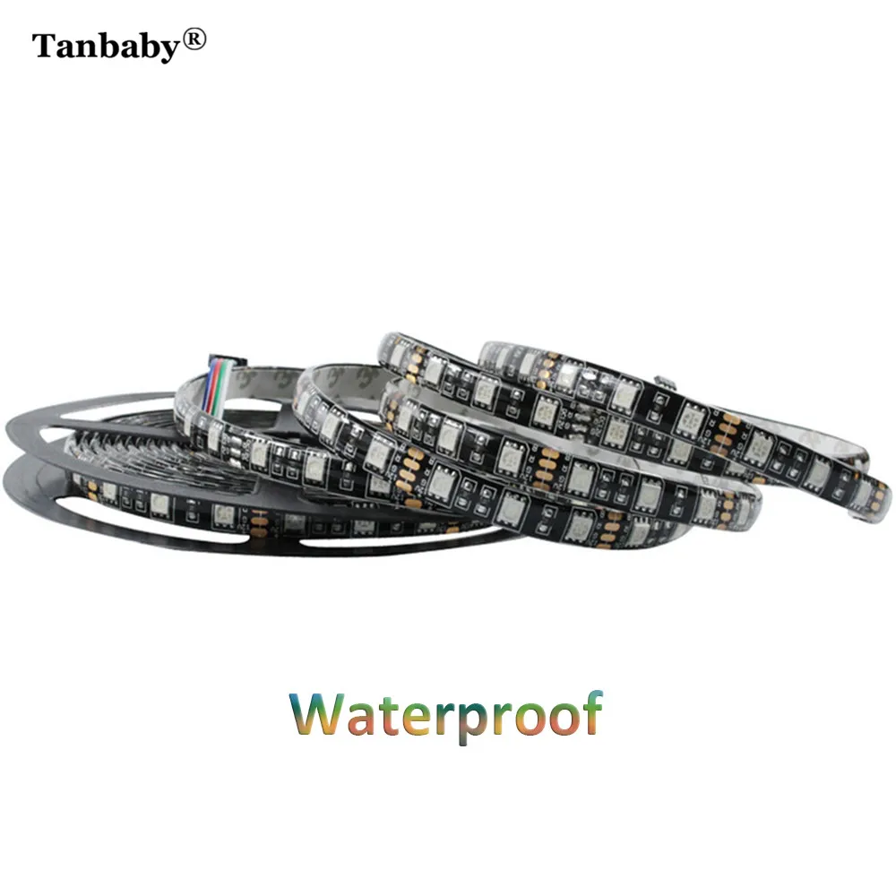 Tanbaby DC12V 5050 Светодиодные полосы света Водонепроницаемый/не водонепроницаемый