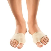 1 pair bunion corrector silicone gel sleeve hallux valgus overlapping big toe orthopedic toes separator pedicure socks foot tool