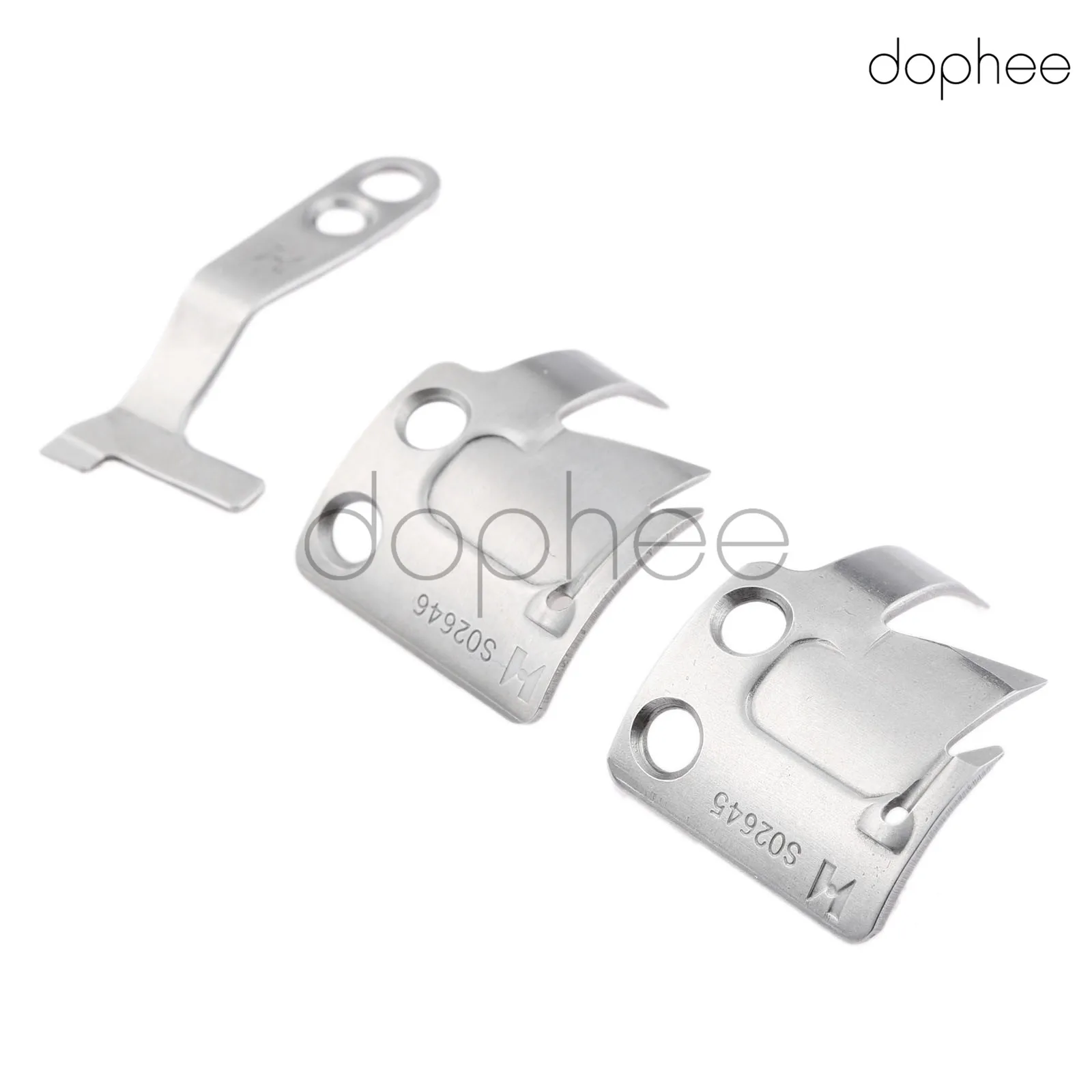 Dophee 1 шт. швейная машина из нержавеющей стали лезвия ножей S02645 001 S02646 для швейной