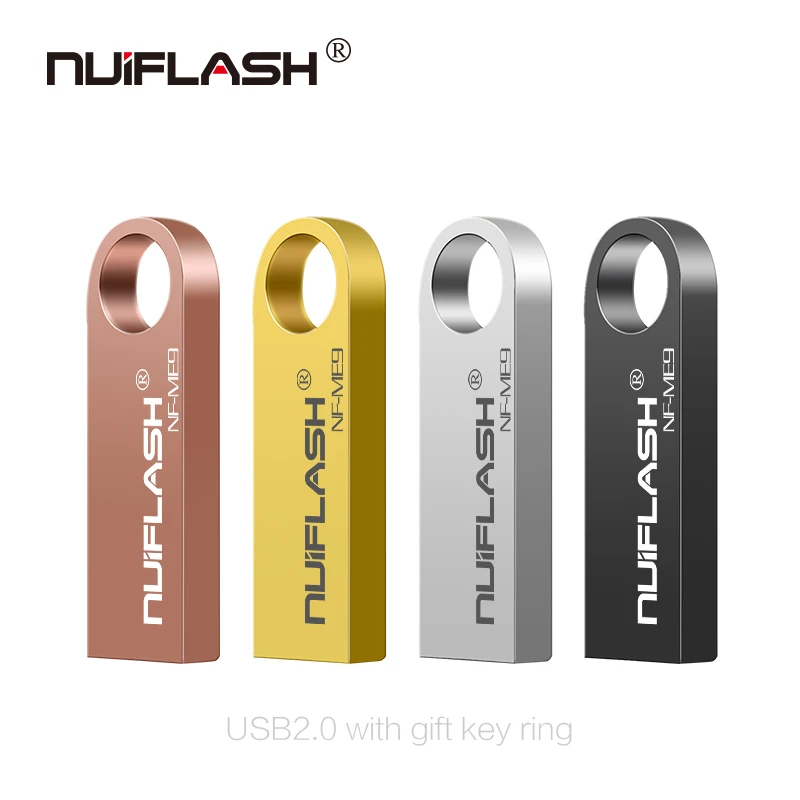 Металлический usb флеш накопитель 64 ГБ 32 16 8 Гб|USB флэш-накопители| |
