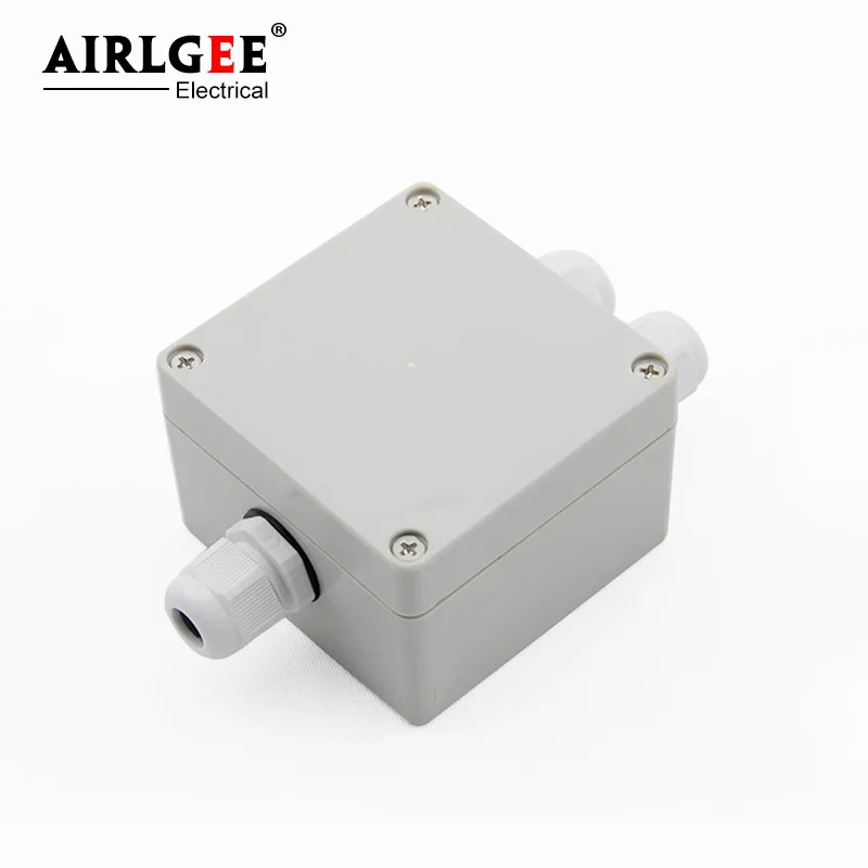 83*81*56mm 1 Inlet 2 Outlet 6P terminal junction box cable ABS power control sealed nylon connector | Обустройство дома