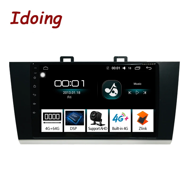 Автомагнитола Idoing с 9 &quotAndroid 8 1 мультимедийный плеер DSP для Subaru Outback Legacy 2015 2018