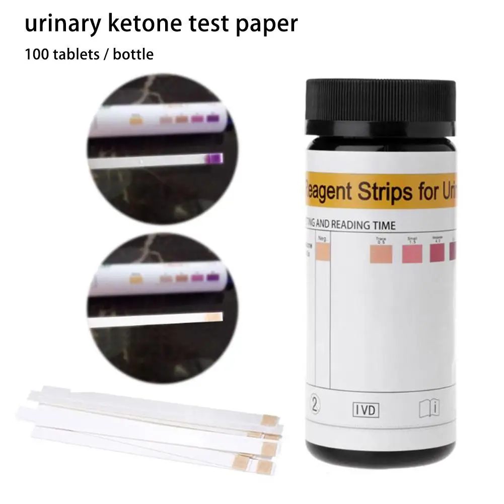 100 RGB светодиодные полосы/бутылка для тестирования Бумага тестер мочи