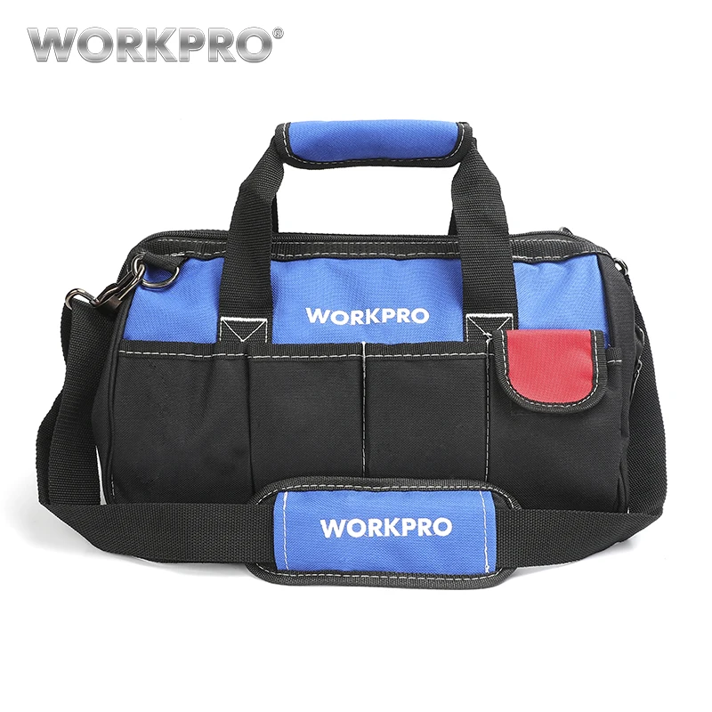 WORKPRO 1" сумки для инструментов водонепроницаемые базовые сумки для хранения инструментов сумки через плечо