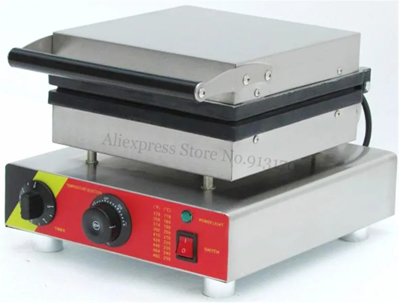 Electric Mickey Waffle Machine Baker Maker Non-Stick Cooking Surface Snack Device Breakfast 220V 110V | Бытовая техника