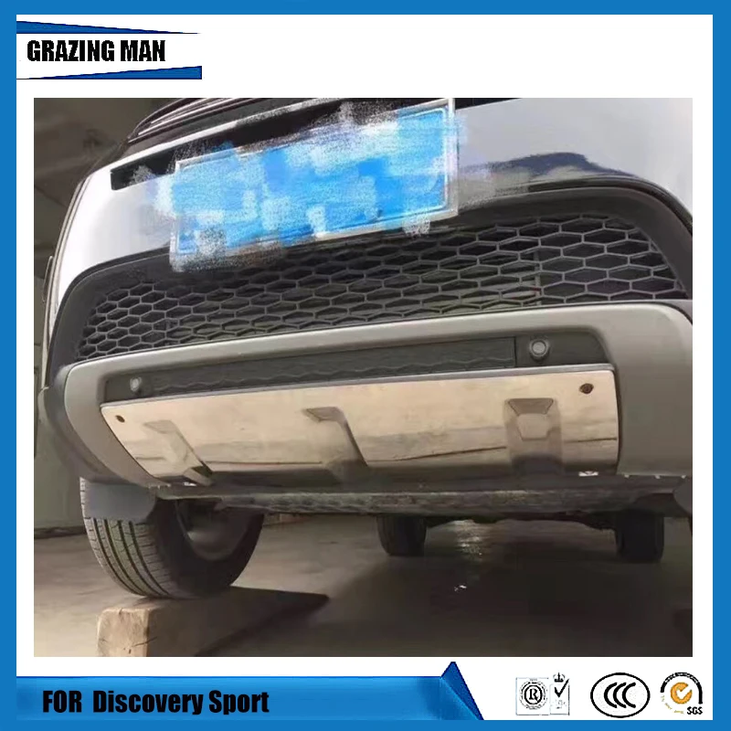 Защитный бампер из нержавеющей стали для Range Rover Discovery Sport 2017 противоскользящая