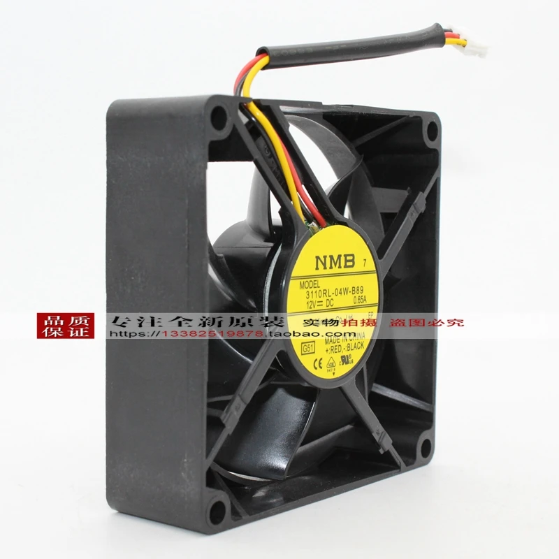 Новый NMB MAT 3110RL 04W B89 8025 12V 0.65A 8 см вентилятор охлаждения| |