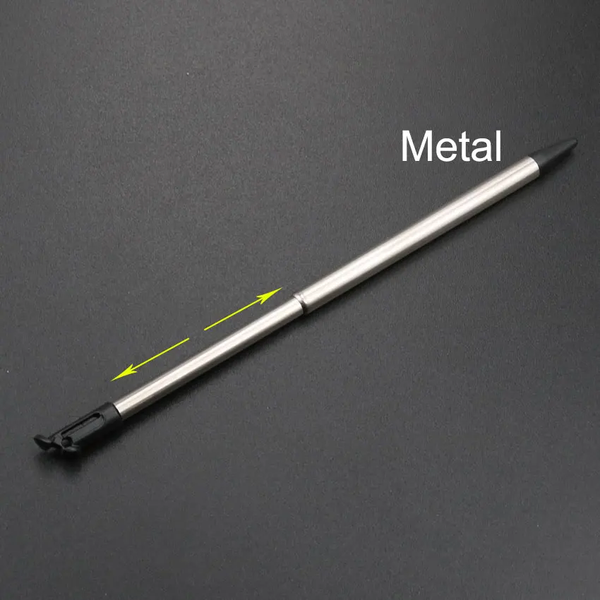 Пластиковый и металлический Выдвижной Стилус YuXi 2 шт./лот для Nintendo New 3DS XL