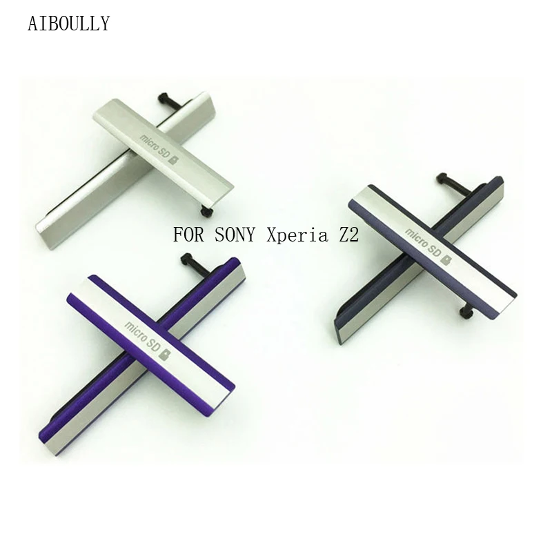 Пылезащитный чехол AIBOULLY Z2 micro SD+ SIM+ usb-порт для зарядки вставляется в USB для Sony Xperia Z2 dust Plug
