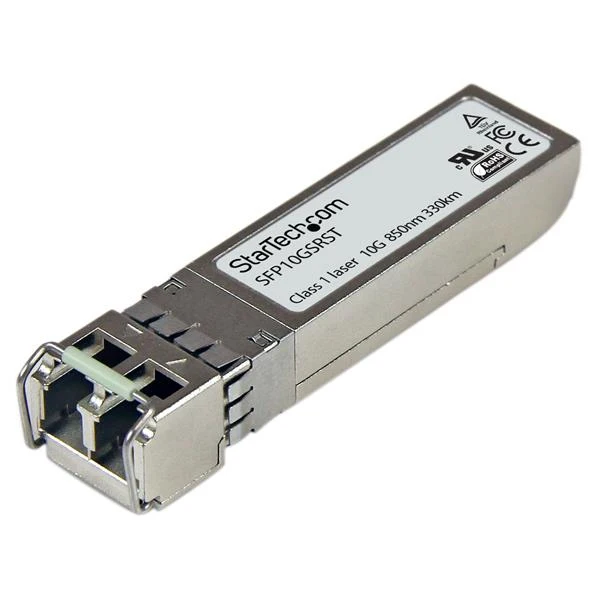 StarTech.com Cisco SFP-10G-SR совместимый модуль трансивера SFP +-10GBASE-SR 11100 Мбит/с + LC IEEE 802.3ae SR Fiber