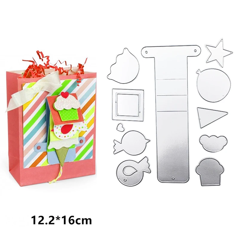 Julyarts 2019 новой коробке 10 шт. металлический Трафаретный вырубной штамп Трафареты