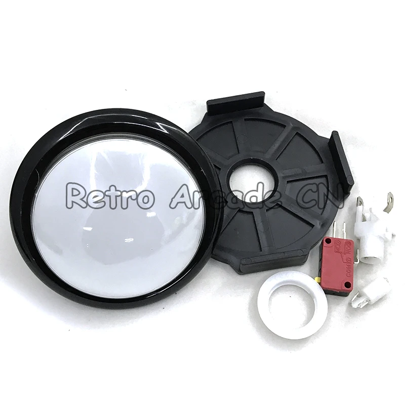 

100 mm arcade push button Arcade game accessory colorful LED Round Illuminated light push button