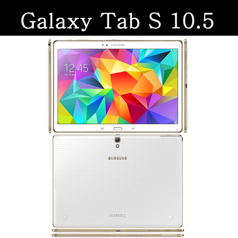 Тонкий чехол для планшета Samsung Galaxy Tab S 10 5 дюймов T800/T801 /T805 силиконовый с подставкой