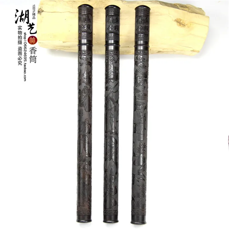 Высококачественная черная деревянная ручка длинная конусная трубка для