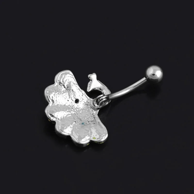 Серьги для тела с павлиньим пупком серьги пупка пирсинга живота|piercing ombligo|navel belly