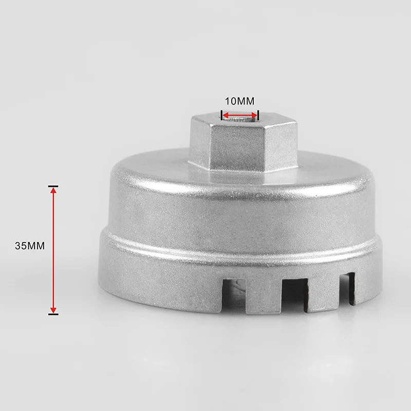 Aluminium Alloy Universal Oil Filter Socket Wrench Housing Tool Remover For TOYOTA Corolla Lexus Drain | Автомобили и мотоциклы